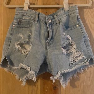 Just USA High Rise Light Shorts. Size s.